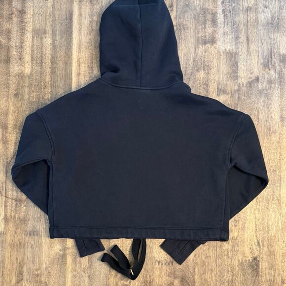 Shefit Women’s Comfort Cropped Athletic Gym Hoodie Sweatshirt Black Size Small - Picture 8 of 8